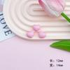 Galvanizado en Rosa Rosado Amor Estrella de Cinco Puntas Resina Accesorios DIY Parche Carcasa Teléfono Móvil Horquilla Material Accesorios para el Cabello