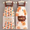 Delantal Impermeable para Mujer Hogar Cocina Estilo Nuevo Pequeño Fresco Cintura Comedor Especial Estilo Coreano Ropa de Trabajo para Adultos