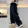 Pantalones rectos para niño, elegantes para primavera y otoño 2026, pants deportivos casuales holgados para niños mayores, versátiles para primavera y otoño