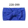 Diadema Elástica de Nylon Tejida a Mano de Color Sólido con Lazo de Ala Ancha para Niños, Amazon Europeo y Americano Transfronterizo, Accesorios para el Cabello Infantil 228