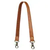Bolsas de Couro com Alças de Ombro de Algodão, Costura Durável, Fivela de Metal para Pendurar Substituível, Bolsa de Mão Tote Bag com Alça de Ombro Transversal