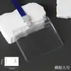 Portatarjeta de Identificación de Trabajo, Credencial de Empleado, Insignia de Fábrica, Correa, Portatarjeta Transparente de Doble Cara Transfronterizo, Etiqueta de Nombre, Control de Acceso, Impermeable