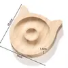 Prato de Exibição de Joias de Madeira Maciça Prato de Design de Joias Brinque com Contas Material DIY Artesanal Bandeja para Pulseira de Corda de Contas