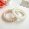 Elásticos de cabelo tipo fio de telefone de alta qualidade, elásticos de cabelo frescos para o verão, elásticos de cabelo fofos, elásticos duráveis de alto valor para acessórios de cabelo feminino
