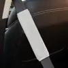 Capa protetora de cinto de segurança para carros, feita de tecido macio e confortável, design simples, pelúcia de seda gelada, almofada de ombro conveniente para carro