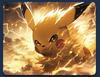 Alfombrilla de ratón Discharge Pikachu Super Grande Geng Geng Fantasma Alfombrilla para teclado de ordenador Alfombrilla de ratón para niños Alfombrilla especial para mesa de juego de e-sports