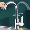 Grifo de Cocina Caliente y Frío Acero Inoxidable 304 Grifo para Fregadero Grifo de Baño Fabricante de Artículos Sanitarios Venta al por Mayor