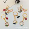 Bolsa Nova para Casal Transfronteiriça Pingente de Liga Peixe Koi Bênção Presente Cultural e Criativo Chaveiro Fofo Pingente Estilo Chinês