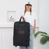 Nueva Bolsa de Equipaje de Mano de Tela Oxford de Gran Capacidad Ruedas Universales Plegable Bolsa de Viaje para Salidas Expansible