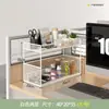 Prateleira de Armazenamento para Mesa, Estante de Mesa para Escritório, Porta-Copos Simples Pequeno de Várias Camadas, Prateleira de Armazenamento de Livros para Mesa de Jantar