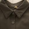 Camisa de Manga Larga con Textura de Nieve de Burbujas de Leche para Mujer, Holgada, Casual, Engrosada, Algodón para el Trabajo, Otoño/Invierno, Para Usar en Capas