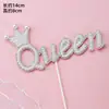 2026 Decoración de Pastel Corona para el Día de la Madre Hada Mamá Lazo de Diamante Inserto de Perla Adorno de Decoración para Hornear