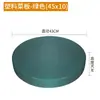 Tabla de cortar de grado alimenticio, tabla de cortar redonda de plástico, antibacteriana y resistente al moho, material de PE, para uso en cocina doméstica y comercial, adecuada para picar carne