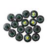 Ventas Directas de Fábrica Diámetro 12mm Brújula de Plástico Mini Brújula Inglesa Brújula Estilo Montañismo al Aire Libre Camping