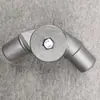 Varilla de Acero Inoxidable 19/22/25mm Cabeza Roscada de Plástico Accesorios para Mopa Anillo de Bloqueo Funda Punta de Torre Conexión Espiral