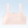 Ropa interior de segunda etapa de desarrollo para adolescentes, alta elasticidad, anti-golpes, absorbe la humedad, secado rápido, camiseta sin mangas no restrictiva