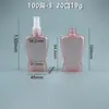 Botella de Spray para Perfume de 100ml Botella de Spray de Fragancia Corporal para Mascotas Botella de Plástico para Reempaque de Loción Alcohol Desinfección