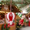 Decoraciones Navideñas Populares de Amazon, Adornos para Árbol de Navidad, Papá Noel de Resina, Muñeco de Nieve Navideño, Adornos de Comercio Exterior al por Mayor