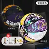Baloncesto Reflectante Marbury que Brilla en la Oscuridad Regalo de Cumpleaños de Moda para Niños Talla 7 Auténtico Reflectante para Interiores Genial