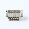 Conector Rectangular de Alta Resistencia He-10 Núcleos He-10Mf Agujero para Pin del Núcleo Interno Industrial Impermeable En Stock Conector Industrial Impermeable
