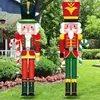 Nuevo letrero de suelo navideño con diseño de cachorro Grinch, letrero impermeable para césped de fiesta al aire libre, jardín