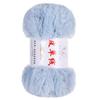Fio de Pelúcia Sintética Extra Grosso, Fio de Lã de Pelo Longo para Tricô Artesanal, Fio Grosso para Cachecóis e Chapéus, Fio para Comércio Exterior