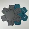 Posavasos de fieltro Antideslizante Aislamiento térmico Hogar Vajilla de cocina Cazuela Bol Almohadilla protectora Espesado No tejido Absorbente Almohadilla para ollas