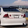 Adecuado para 1998-2005 Lexus Altezza Modificación de Ala de Cola de Tiburón Ala Deportiva Fija Sin Perforación