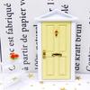 Casa de muñecas de Amazon con puerta de aguja navideña, minimuebles para casa de muñecas, escena en miniatura, modelo de simulación BJD