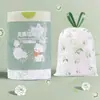 Sacos de Lixo Camélia Domésticos Espessos com Cordão Manual Tamanho Grande Modelo de Bem-Estar Sacos Plásticos Sem Rasgos Banheiro