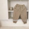 Pantalones nuevos de primavera y otoño para niños estilo ins coreano, modernos estilo occidental, estilo neutro, cónicos, lavados, casuales para niños y niñas