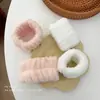 Pulseira para Lavar o Rosto, Elástico de Pelúcia Absorvente para Cabelo, Toalha de Mão Dupla Finalidade Anti-Umidade, Corda de Cabelo, Elástico Especial para Lavar
