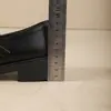 Zapatos de Salón Individuales para Mujer 2026 Primavera Nuevos Estilo Francés Suela Gruesa Mary Jane Estilo Británico Zapatos de Madre Boca Baja Correa Única Zapatos de Cuero