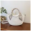 2026 Bolsa Feminina de Alta Qualidade Nova Moda Simples Versátil Bolsa de Comércio Exterior Ombro Único Design de Nicho para o Dia a Dia Bolsa Transversal