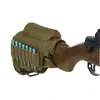 Bolsa Tática Portátil para Munição ao Ar Livre Bolsa Elegante com Apoio para Bochecha Bolsa para Munição Fã Militar Cs Bolsa para Munição de Coronha Dois em Um