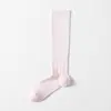 Calcetines deportivos de compresión de color liso para mujer, adecuados para ciclismo, ejercicio, yoga, deportes de pelota, fitness, antideslizantes, amortiguadores, calcetines para pantorrilla de soporte muscular