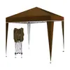 Tenda de Publicidade 3*3m para Montagem de Barraca ao Ar Livre, Guarda-Sol Dobrável, Toldo Retrátil de Quatro Cantos, Abrigo de Chuva, Guarda-Sol Grande