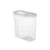 Recipiente Hermético para Alimentos de Cozinha Transparente para Grãos Tanque de Armazenamento de Grãos Duplamente Selado Recipiente para Leite em Pó Caixa de Armazenamento 2,5L