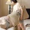 Toalla Almohada de Gasa Algodón Puro Par para Hogar Adulto Algodón Absorbente de Sudor Toalla Almohada Talla Grande para Hombre Pareja Toalla Cubre Cabeza Completa