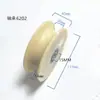 Roda de Polia com Rolamento de Nylon em U Roda de Trilho Guia de Cabo de Aço Roda de Polia de Nylon Rolo Ranhurado Roda de Plástico Roda Guia