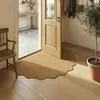 Tapete de Chão para Banheiro Antiderrapante com Trama de Abacaxi Tapete Absorvente para Chão de Banheiro Tapete Resistente a Manchas para Lavatório