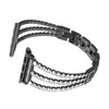 Pulseiras Atacadistas Transfronteiriças para Apple Watch com Três Correntes e Metal Cravejado de Diamantes Adequadas para Apple Watch Séries 1-11