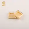 Caja Cuadrada Transparente con Tapa abatible para Rubor, Sombra de Ojos, Iluminador, Contorno, Maquillaje, Cosméticos, Empaque Portátil, Materiales de Empaque al por Mayor