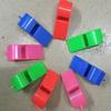 Apito Plástico Colorido Sem Fio Apito de Árbitro Apito de Torcedor Apito de Brinquedo Infantil Apito Ok Apito Bb