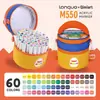 Manual de Frutas Azules Bolígrafo Especial para Estudiantes de Arte Caja de Regalo Master de Pintura Set de Lápices Marcadores Acrílicos de Colores Estudiante de Primaria