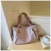 Bolsa de Lona Casual de Gran Capacidad al por Mayor para Mujer Nueva Simple Ligera Bolso Tote de Gran Capacidad de Moda Bolso de Hombro Único para el Brazo