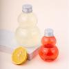 Botella de Calabaza de Plástico para Mascotas Nueva Personalizada por el Fabricante 100ml Creativa Transparente Desechable para el Hogar Boca Redonda Hecha a Medida