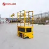 Timón + Rueda Universal Auxiliar Caminata Omnidireccional Navegación Láser AGV Evitación de Peatones Tijera Totalmente Automática Plataforma Plana