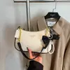 Bolsa de Ombro Fashion Transfronteiriça Feminina 2026 Nova Bolsa de Mão de Ombro Único Cor Bloco Texturizado Bolsa Tote Pequena de Trabalho Feminina