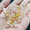 6*8mm Perlas de Cúpula Vidrio Accesorios para Joyería DIY Estilo Antiguo Pasador de Pelo Color Gelatina Vidrio Accesorios para el Cabello Retro Material Perlas
